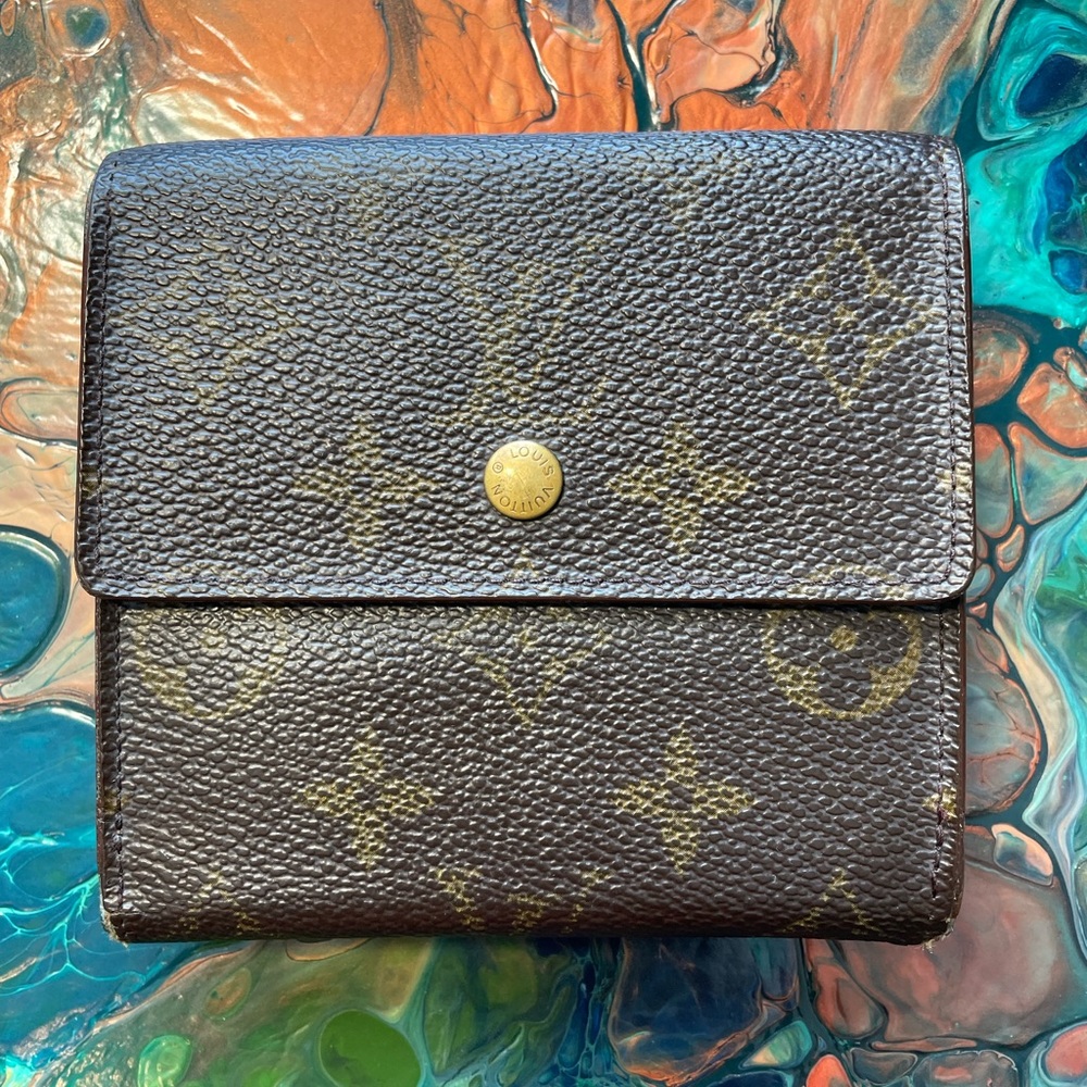 Louis Vuitton monogram Elise wallet
